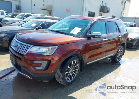 2016 Ford Explorer Platinum из США, поврежденный, VIN 1FM5K8HTXGGC04721